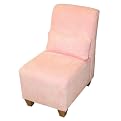 Kids' Armless Chair - Pink Corduroy