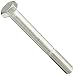18-8 Stainless Steel Hex Bolt, Plain Finish, Hex Head, External Hex Drive, Meets ASME B18.2.1/ASTM F593, 5" Length, Partially Threaded, 1-1/4"-7 Threads