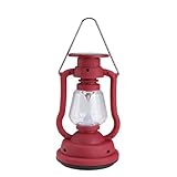 AGPtek® Solar Cells Panel Lantern Camp Outdoor Courtyard 7 LED Bright Light Lamp Hand Crank