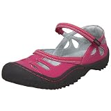 Jambu Women's Planet Ankle Strap Flat,Raspberry,11 M US