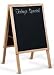 Marsh Industries Er-272-2000 36X22 Oak Wood Trim Chalkboard With Todays Special Café Sidewalk Sign - Black