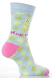 Ladies 1 Pair SockShop Dare To Wear - Hop It! - 4-7 Ladies - Blue