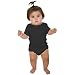 American Apparel - Infant Baby Rib Short Sleeve One-Piece (4001) Image