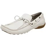 Bronx Menllave#39;s 64103 Maine Driving Moccasin,White,45 EU (12 M US)