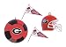 Georgia 4 Piece Sports Ornament Set