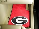 Georgia Bulldogs universal fit Carpet 2 Pc Car Floor Mat (Rug)