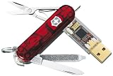 Victorinox Taschenmesser Swiss Flash LED weiss 8 GB, 14,5 x 116 x 2,2 cm
