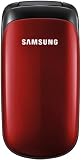 Samsung E1150i Klapphandy 3,6 cm (1,43 Zoll) Display rot