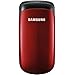 Samsung E1150i Klapphandy 3,6 cm (1,43 Zoll) Display ruby-red