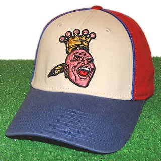 Atlanta Braves Red/Ivory Pastime Piping Adjustable Hat