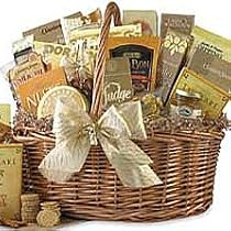 Best In Class Gourmet Food Gift Basket with Smoked Salmon