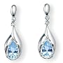 Blue Topaz Earrings