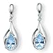 Blue Topaz Earrings