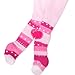 Naartjie Girls Cotton Fashion Tights - Stripes with Heart