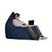 Jaxx - Navy Microsuede Pillow Sak