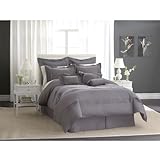 Charisma Riverside Collection King Sham Stone Gray