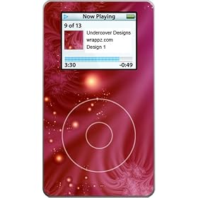 Wrappz iPod Cover For Mini - Wispy Red