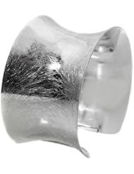 Designer Sterling Silver & Precious Stones Thin Mughal Cuff