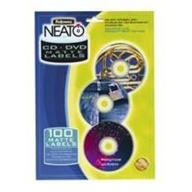 Fellowes Neato CD Labels Pack of 100 99961
