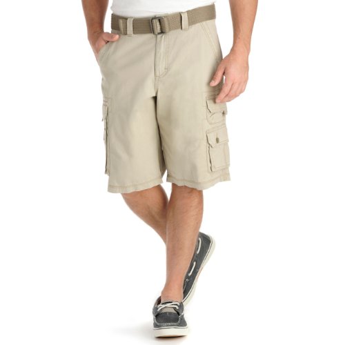 Lee Men's Big-Tall Belted Wyoming Cargo Short