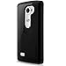 D'eJoy™ LG Leon C40 LG Power L22C LG Tribute 2 LS665 LG Risio Dual Layer Dual-Armor Series Full Body Protection Anti-Scratch Case - Ebony