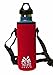 Insulated Water Bottle Carrier for Hydro Flask, Klean Kanteen - Neoprene Holder Case with Adjustable Shoulder Strap - fits 18oz, 21oz, 32oz, 40oz Bottles