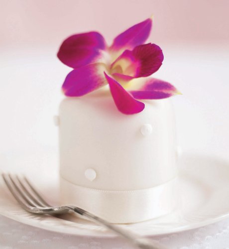Fabulous individual wedding cakes by Marks and Spencer can be easily served as dessert at your wedding, this gorgeous miniature wedding cake is a great cost saving idea too!!  Complements the Romantic Pearl Wedding Cake and is available from Marks and Spencer to order and buy online.