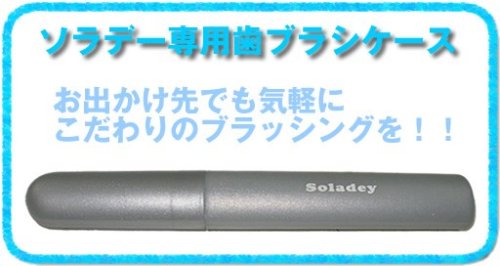 ソラデー専用【歯ブラシケース】シルバー