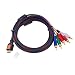 HDMI Male to 5 RCA RGB Audio Video AV Component Cable - Top Quality - Bargain Universe