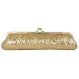 Metal Mesh Clutch, Metal Frame, Evening Bag - Dayse