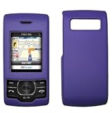 EMPIRE Purple Rubberized Snap-On Cover Case for LG GU295