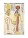 Nefertiti And Isis by Theban Tomb Mural - Fine Art Print / Poster - 16.00 x 20.00