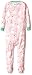 Hatley Baby Girls' Spring Bunnies Footed Coverall