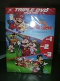 THE SUPER MARIO BROS SUPER SHOW VOLUMES 1-3 TRIPLE DVD BOXSET