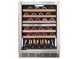 Vinotemp VT 45 Dual Zone 45 Bottle Front Venting Wine Chiller, Stainless Steel 41lyUrW0FSL. SL160 Vinotemp VT 45 Dual Zone 45 Bottle Front Venting Wine Chiller, Stainless Steel