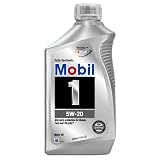 Mobil 1 44975 Synthetic 5W-20 Motor Oil - 1 Quart (Case of 6) by Mobil 1