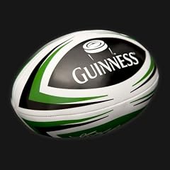 Guinness Green White Soft Rugby Ball