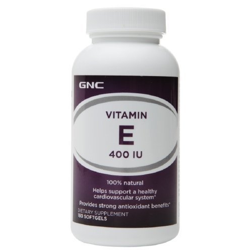 GNC Vitamin E 400IU, Softgels-180 ea