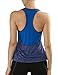 Yoga Reflex Women's Racerback Workout Sports Yoga Air Brush Ombre Tank Tops