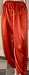 Copper Satin Harem Pants