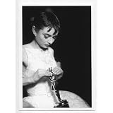【フォト/写真 5x7】 オードリー・ヘプバーン w/オスカー #8 (12.5x17.5cm) ヘップバーン