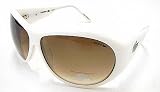 Lacoste - Lacoste LA12613 White Frame Brown Lens Sunglasses