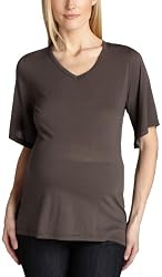 9Seed Women's Maternity Scoop Neck Tee