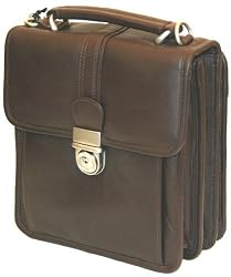 Leather Unisex Bag W/organizer