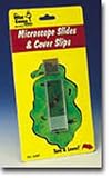 CARSON DELLOSA MICROSCOPE SLIDES WITH COVERSLIPS10 SLIDES AND 10 COVERSLIPS