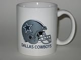DALLAS COWBOYS 11 oz. Team Logo Traditional White COFFEE MUG.