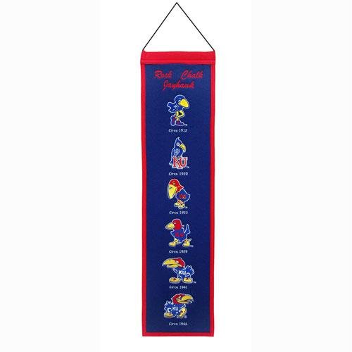 NCAA Kansas Jayhawks Heritage Banner