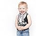 Bandana Bib Set of 4 by Matimati Baby - Extra Absorbent Drool Bibs with Snaps for Boys & Girls (Gold & Gray)