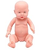 オーケー堂-JP ベビー ケア トレーニング ドール 40cm 赤ちゃん 人形 マネキン 沐浴 教育 母親 学校訓練 乳児 練習 看護 新生児 モデル (女の子)