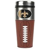 Saints 16 Oz Stainless Steel Gameball Travel Tumbler